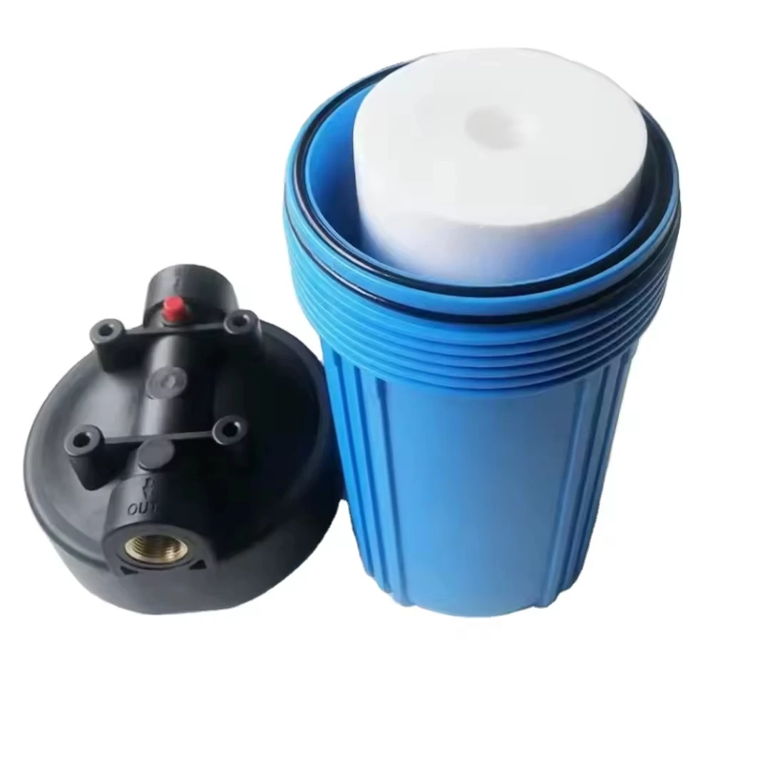 Pure Water Machine Filter Whole House  Purification System Hot Water Filter Blue Housing