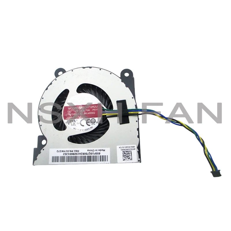 

NEW FAN FOR BAZC0712R2U P011 01YW272 01YW272 1MN751 BSC0712MC-00 DWF Cooling Fan F0DY000NUS Aio 730s-24ikb