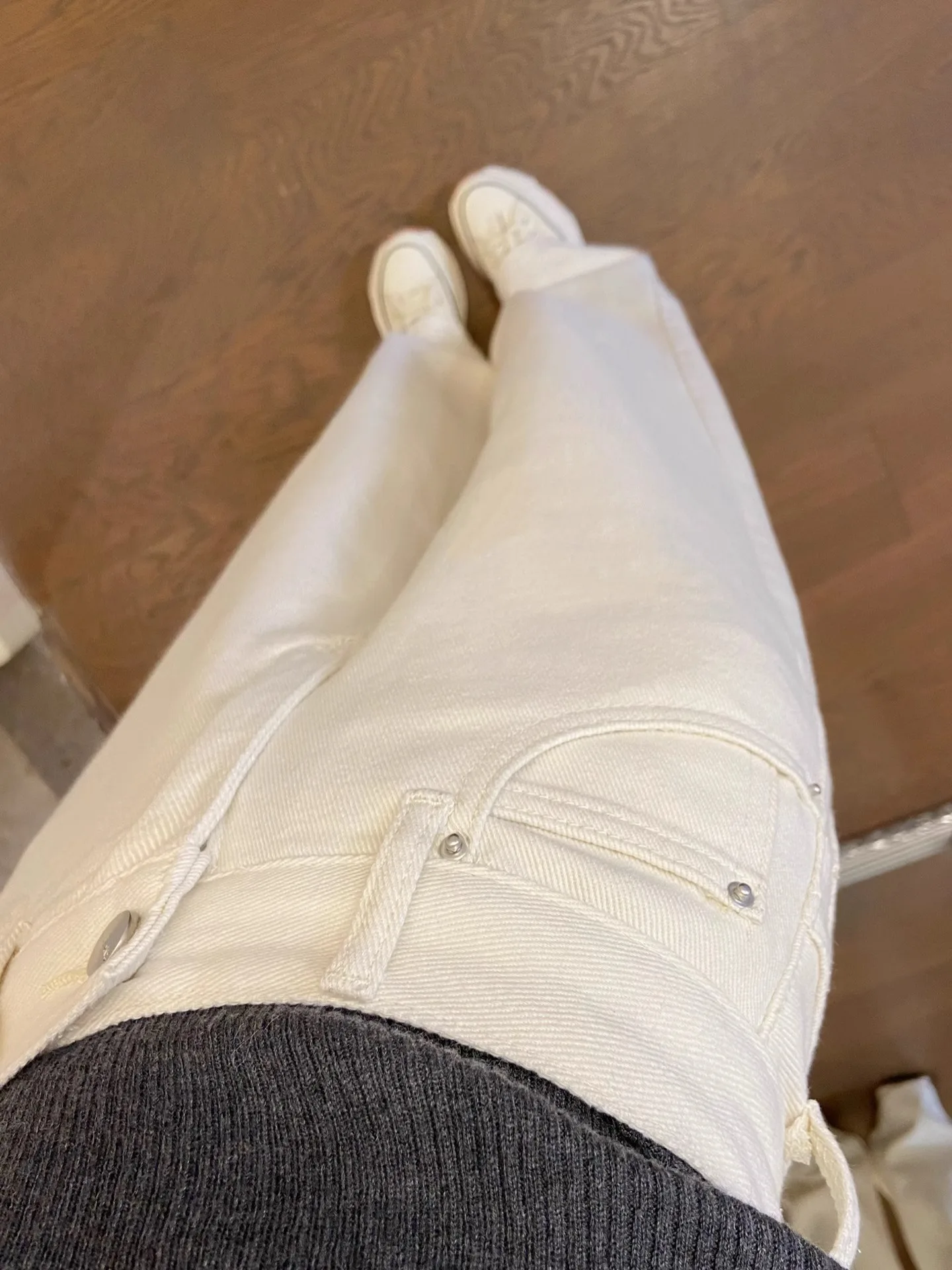 Calças de perna larga de algodão feminino primavera minimalista dupla camada padrões de dopamina techwear emendado sem punho montanhismo sarja ins