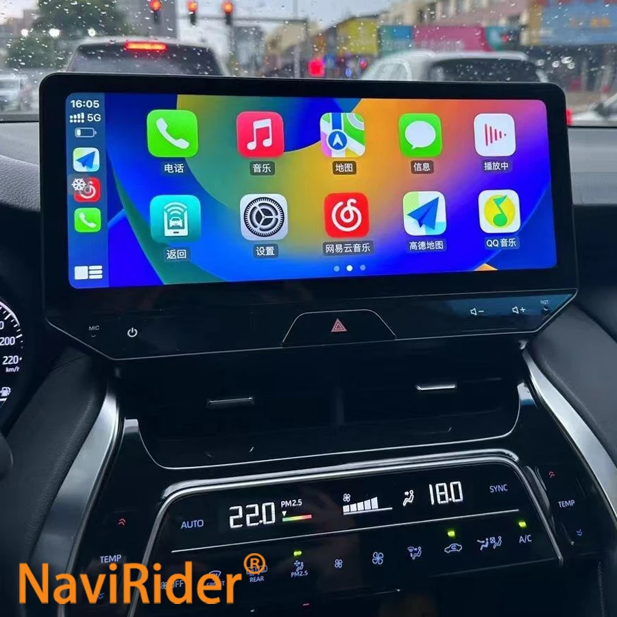 

Android QLED экран для Toyota Harrier 2021 2022 Venza XU 80 CarPlay Автомагнитола мультимедийный видеоплеер GPS-навигация головное устройство