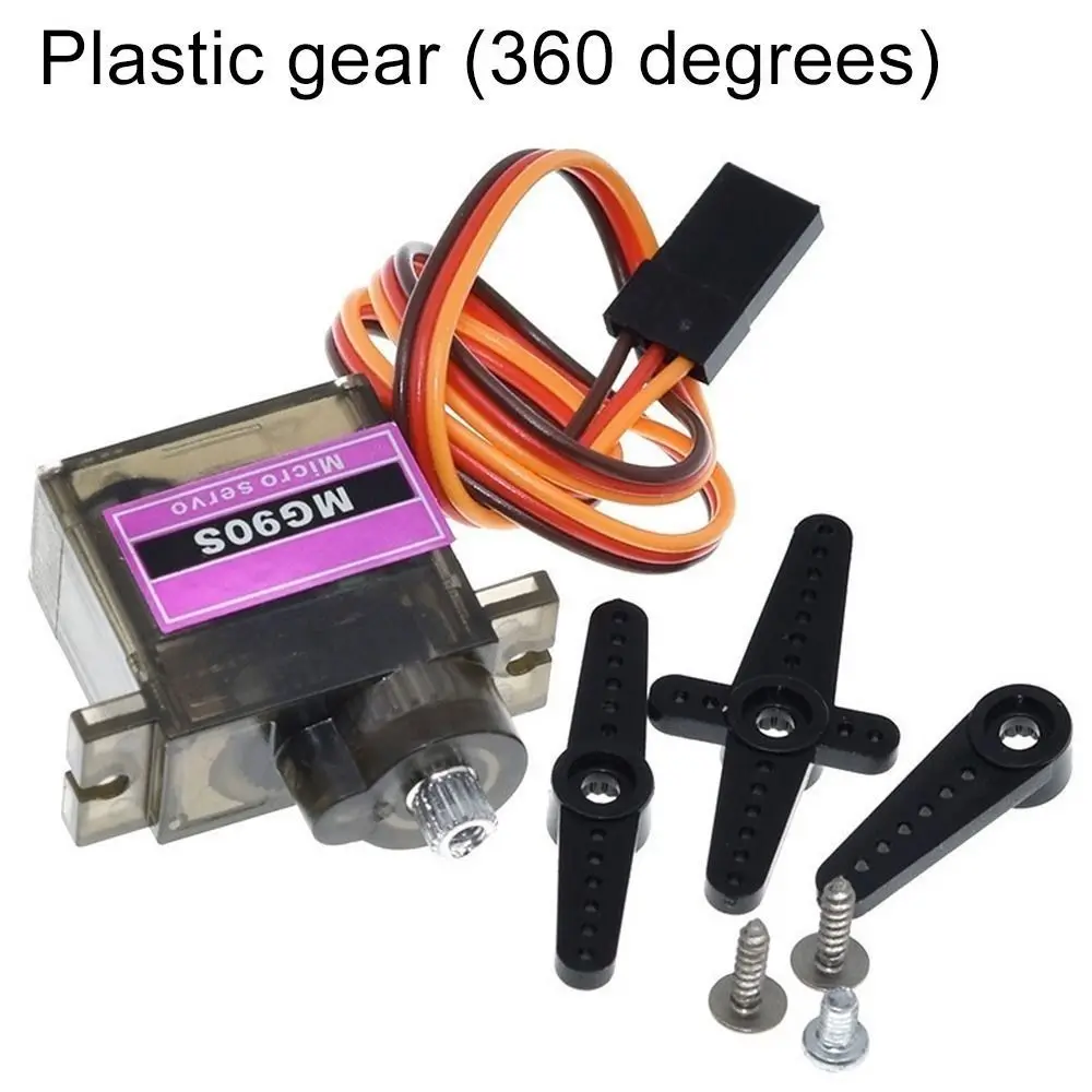 

NEW Upgraded Version MG90S For Rc Helicopter 9G Trex 450 Metal Gear Micro RC Robot 9G Servo