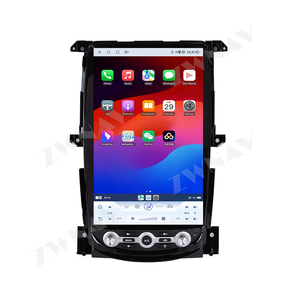 

14.5” For Nissan 370Z 2008-2019 Android auto touch screen GPS navigation carplay multimedia player radio wireless head unit