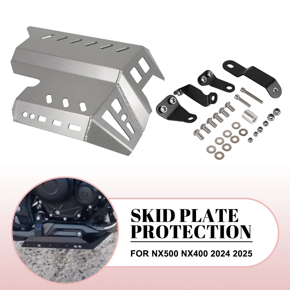 

For HONDA NX500 500NX NX 500 NX400 NX 400 2024 2025 Motorcycle Skid Plate Engine Protector Guard Chassis Protection Cover