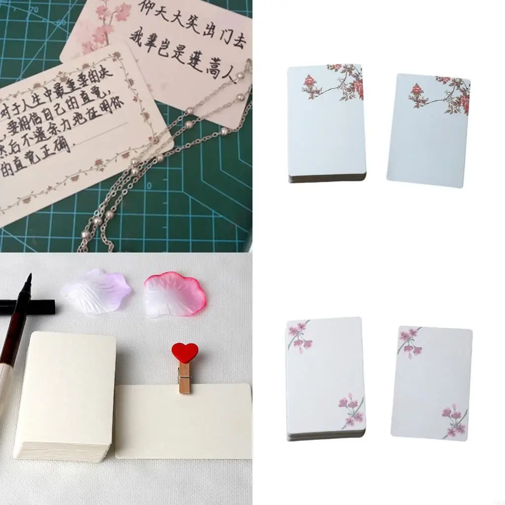 Y5LB 20Sheets Blank Art Cards 2.24x3.54Inch For Drawing Crafting Journaling Scrapbook