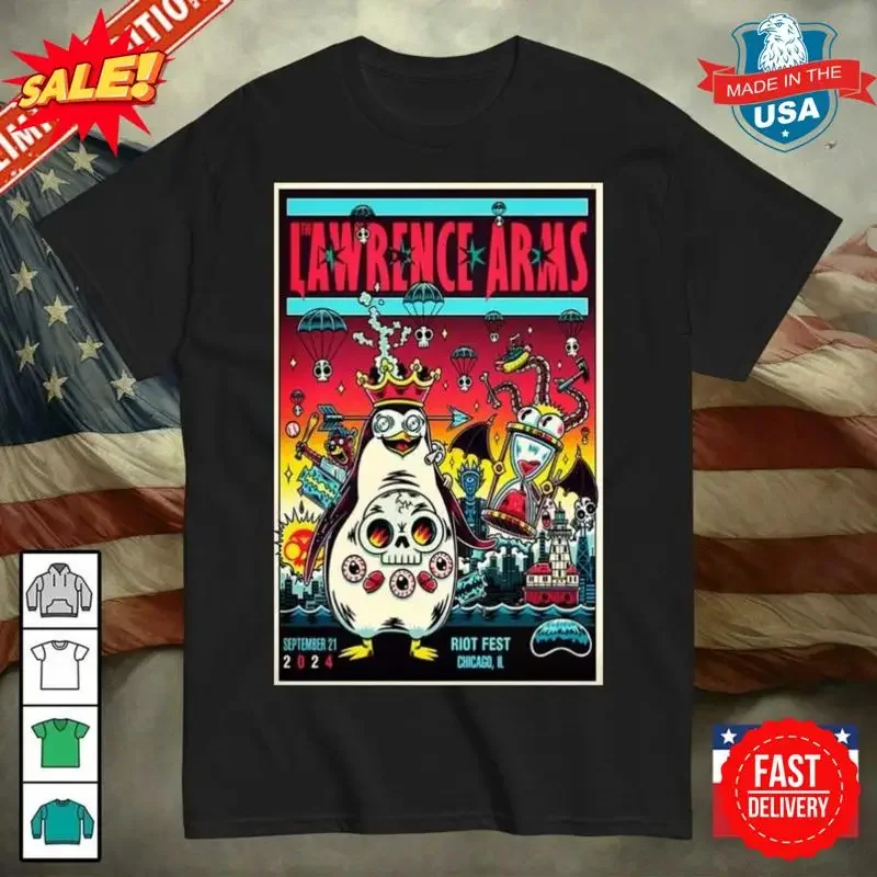 Official The Lawrence Arms At Douglass Park in Chicago IL Sept 21 2024 T Shirt