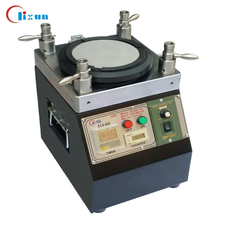 CLX-02E Optical ftth patch cord pigtail production Fiber Optic Polishing Machines