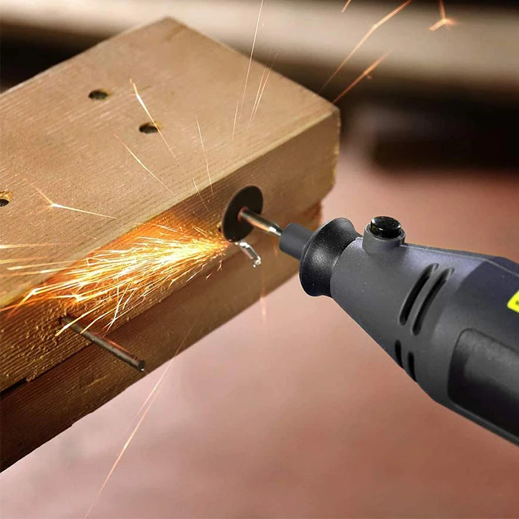 32-teiliges Trennscheiben-Drehwerkzeug-Set, perfekt zum Basteln/Schneiden von Holz/Metall/Kunststoff/Glas und Stein! Für Ihr Dremel-Rotationswerkzeug – Detail 4