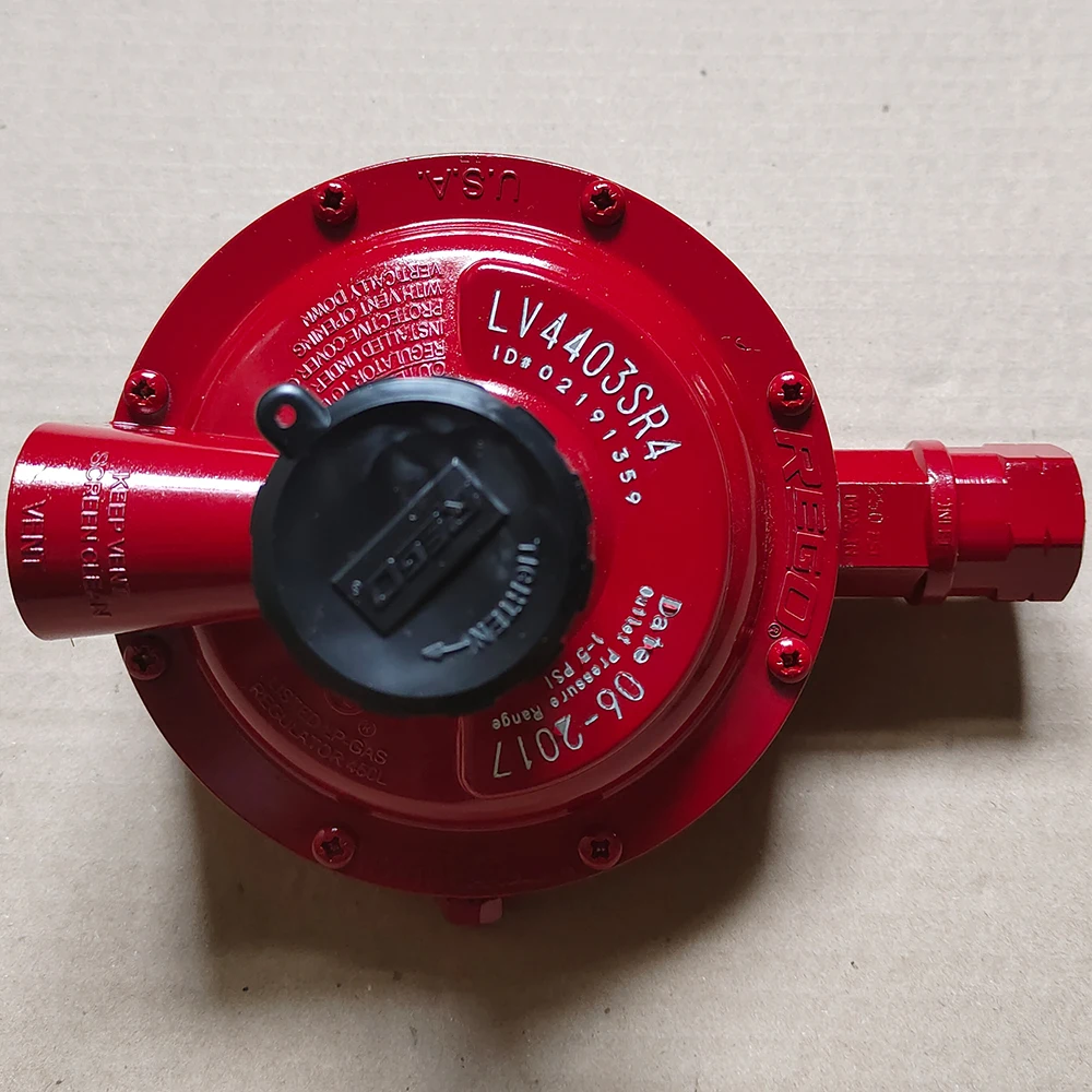 REGO Regulator LV4403SR4 57kg/h LPG High Pressure First Stage Regulators Cylinder Pipe Pressure Reducing Valve 1/2" - Image 2