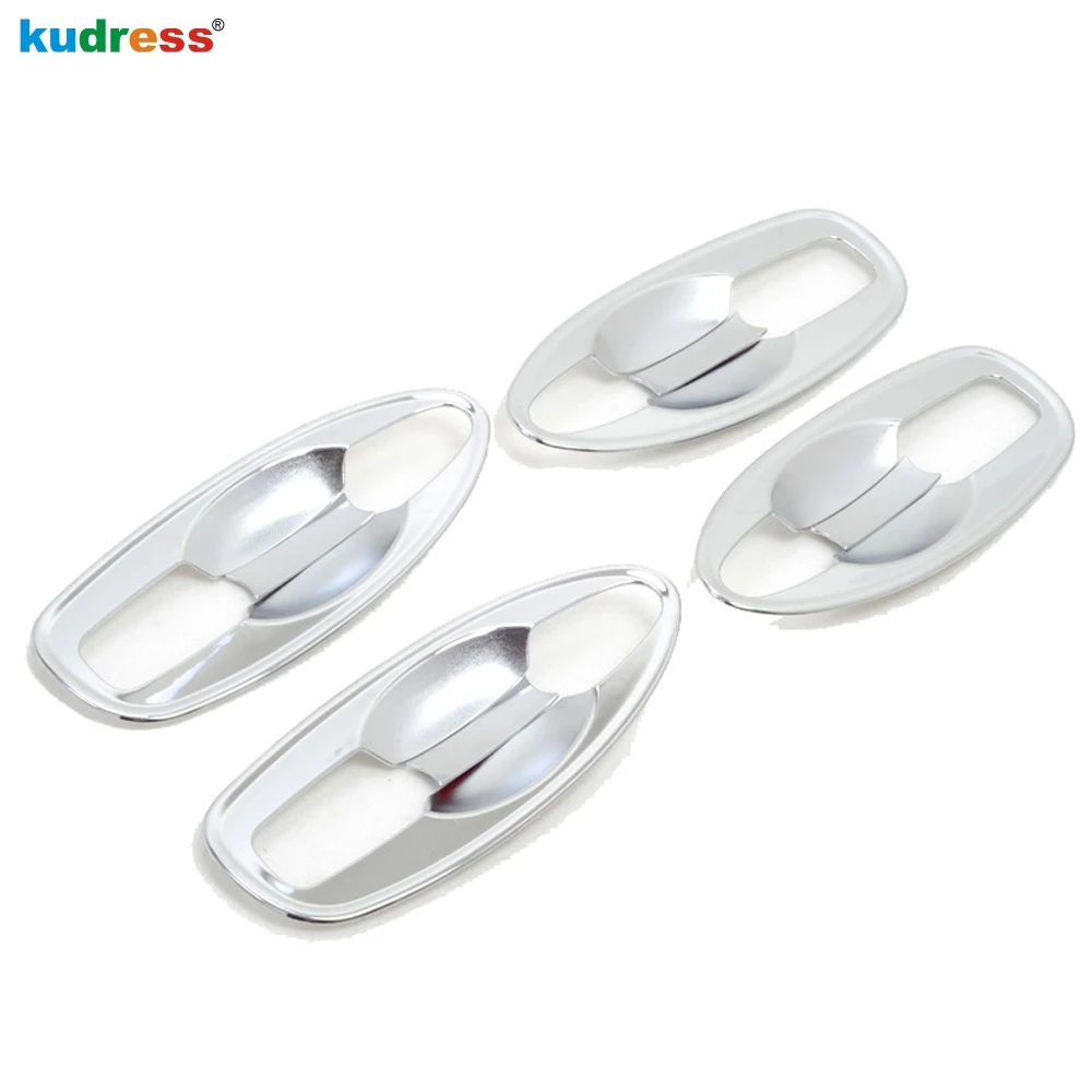 For Renault Kadjar 2016-2018 2019 2020 2021 2022 2023 Chrome Car Side Door Handle Bowl Cover Trim Molding Overlay Accessories