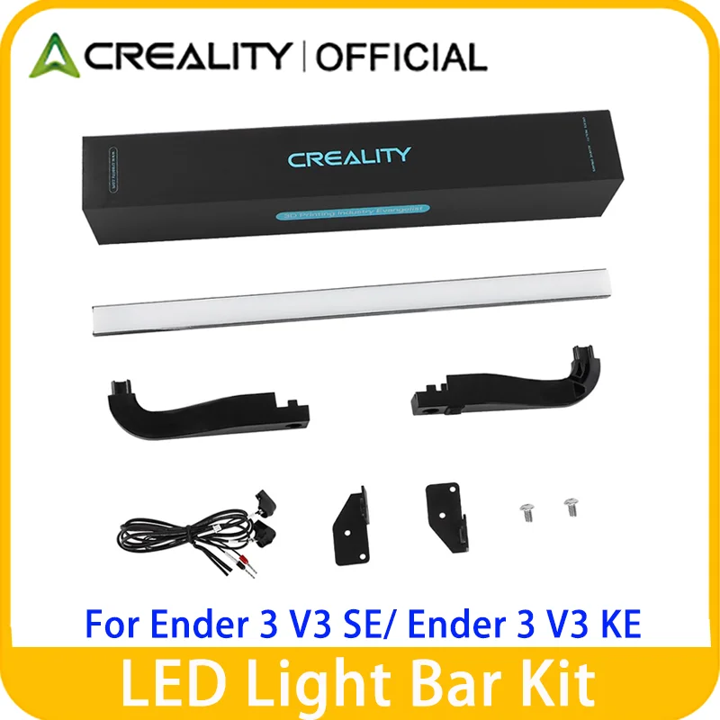 

Creality Ender 3 V3 SE/KE LED Light Bar Kit Original Power Saving Easy Installation Soft Light for Ender-3 V3 SE/KE 3D Printer