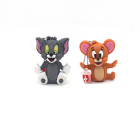 Animal Pen Drive 32GB Cartoon флешка Usb Flash Drives 128GB Cute Pendrive Usb Stick 64G U Disk Cle Gift Items with Free Shipping
