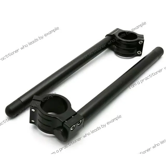 Stang Sepeda Motor 31MM-51MM multi-kaliber model serbaguna, stang aluminium alloy serbaguna