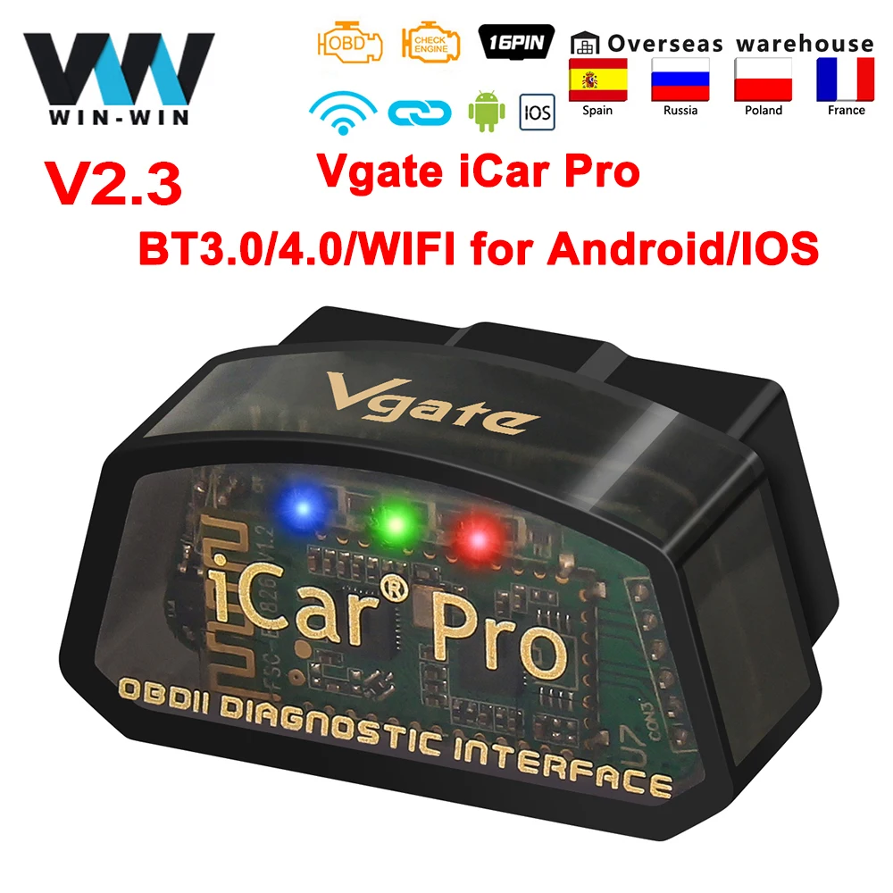 icar obd: Vgate iCar Pro ELM327 V2.3 ile Arabanızın Sağlık Durumunu Gerçek Zamanlı İzleyin