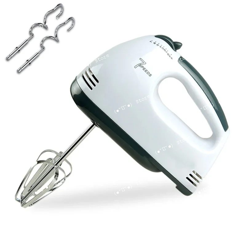 

household 7-speed electric egg beater, handheld egg white and cream mixer, multifunctional baking and noodle machine, egg beater