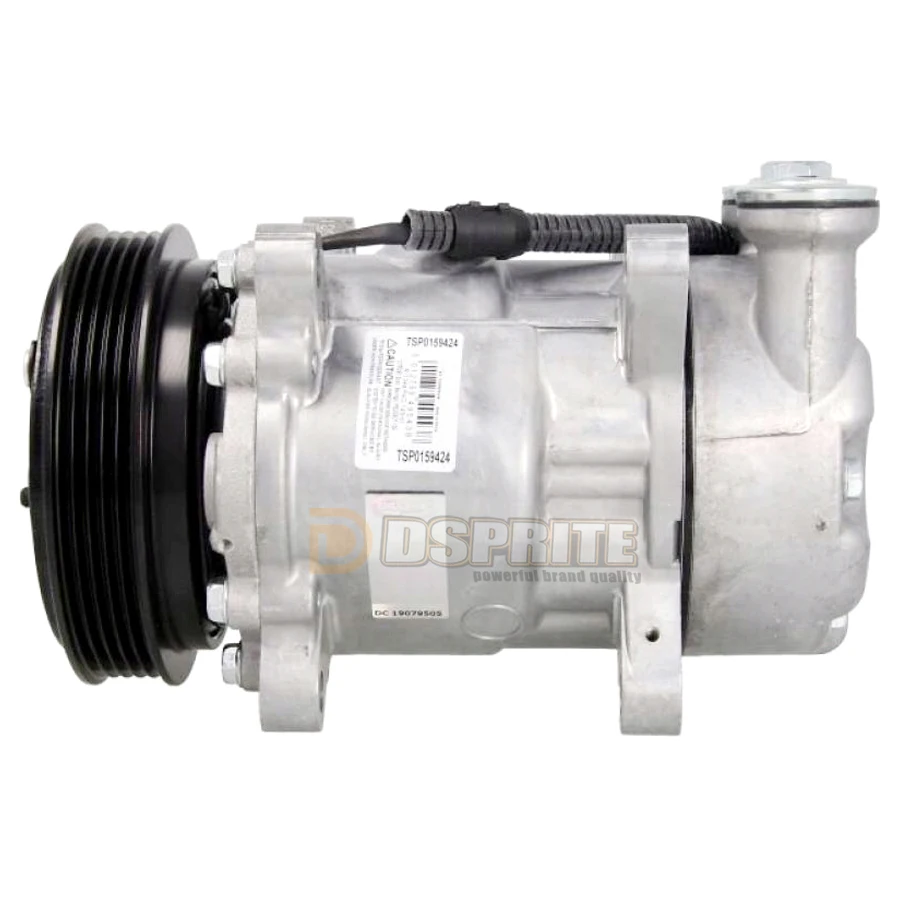 SD6V12 A/C COMPRESSOR  9628239480 for Peugeot 206 1412 1431 6453CN 6453EH 6453FS 6453JG 6453JK 699690 699190 40405087 9611111780