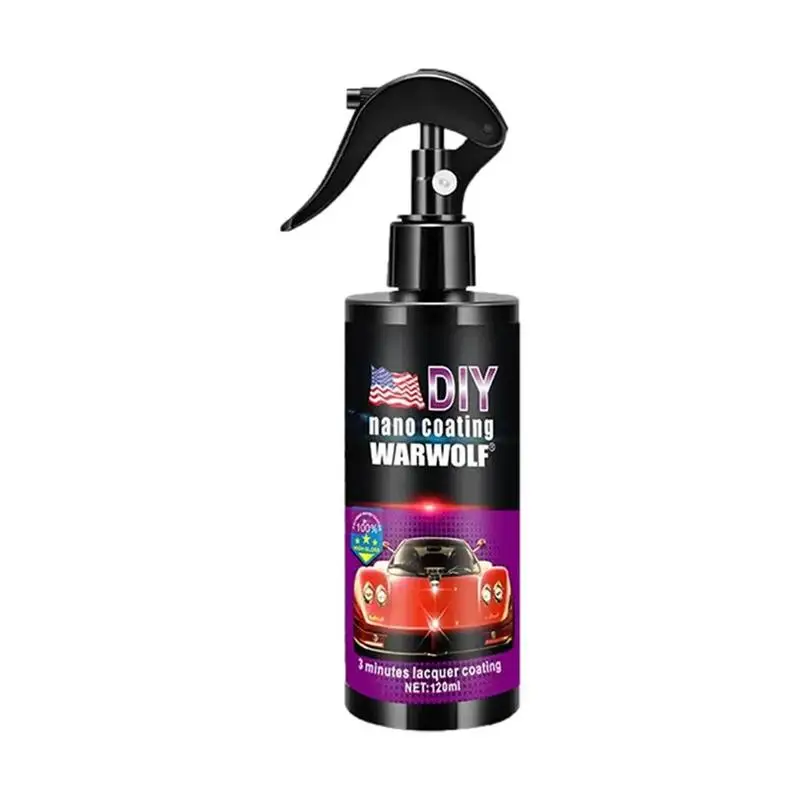 

Car Liquid Ceramic Coating 120ml High Gloss Anti-Scratch Hydrophobic Paint Anti Scratch Car Liquid Sealant Protection Super