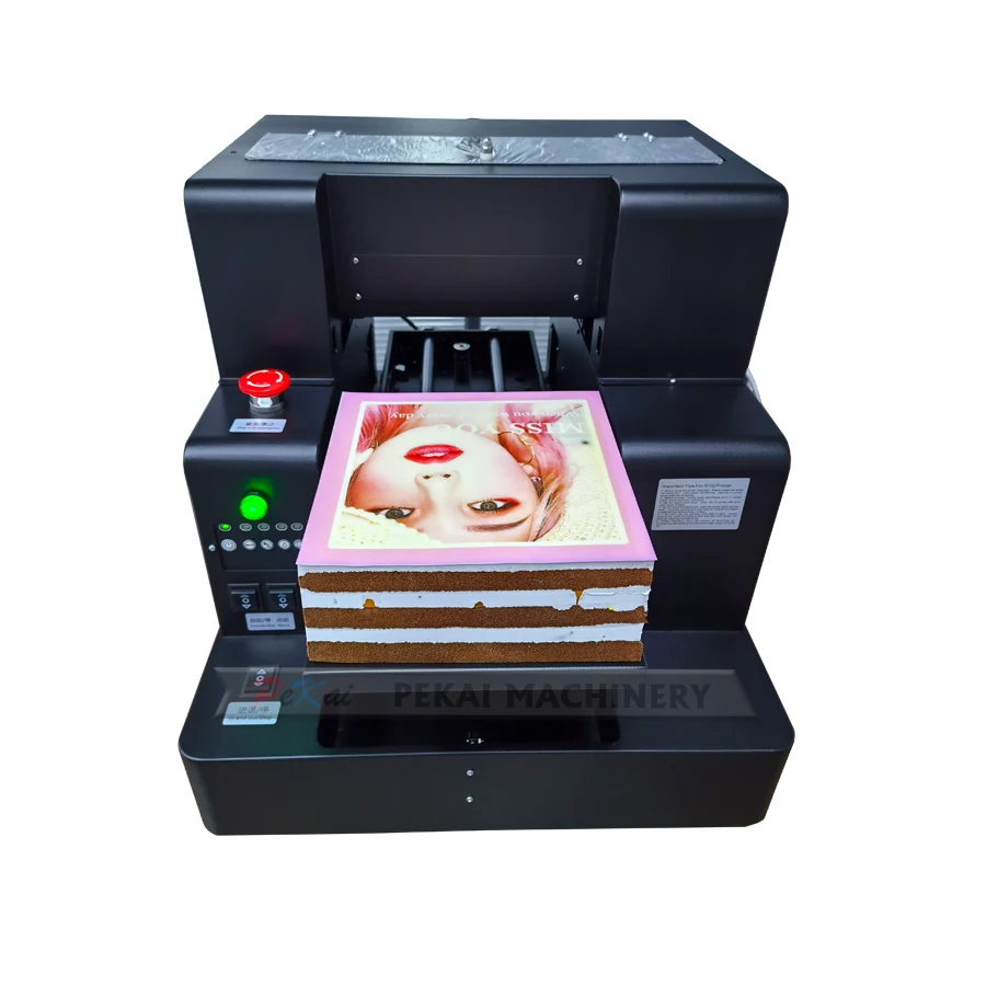 

A4 Size 6 Colors Flatbed Printer Food Printer for Cake Printer Machine