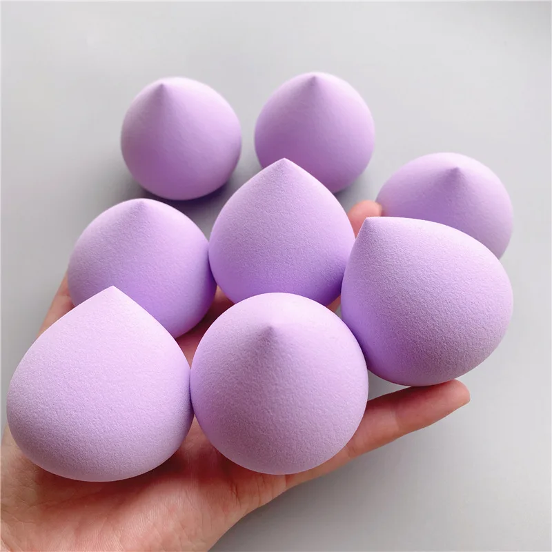 20PCS Makeup Sponge Soft Dry Wet Dual Use Liquid Foundation Concealer Powder Cosmetic Puff Peach Shaped Beauty Eggs Makeup Tools