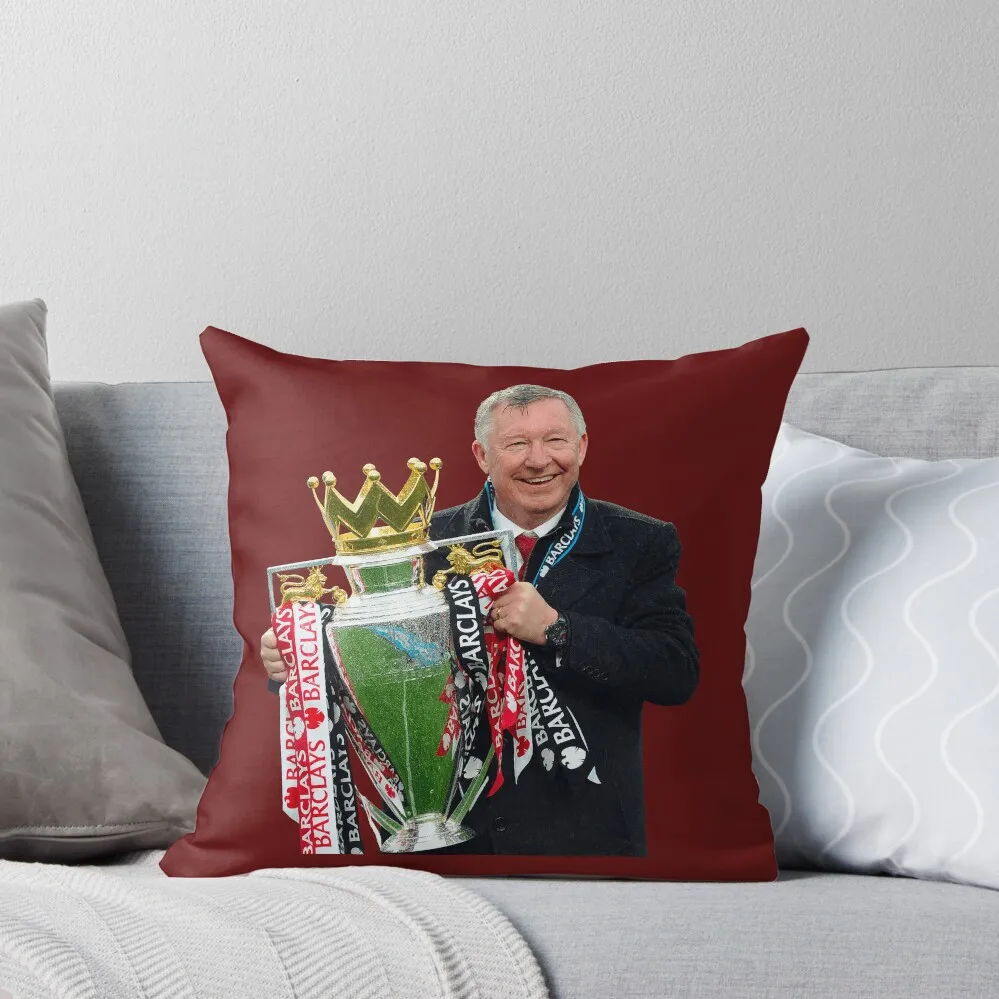 

Sir Alex Ferguson Throw Pillow Sofa Cushions Cover Sofas Covers pillow