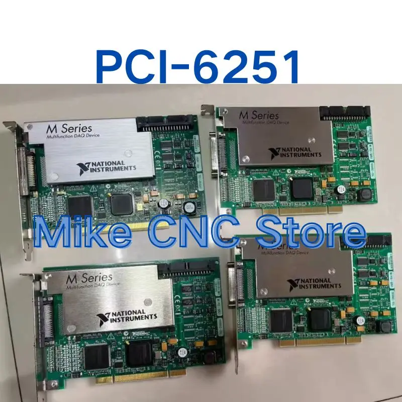 Second hand PCI-6251 data acquisition card tested OK and shipped quickly