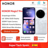 Original Honor Magic 7 Pro Smartphone Snapdragon 8 Elite Android 15.0 Dual Sim 6.8\
