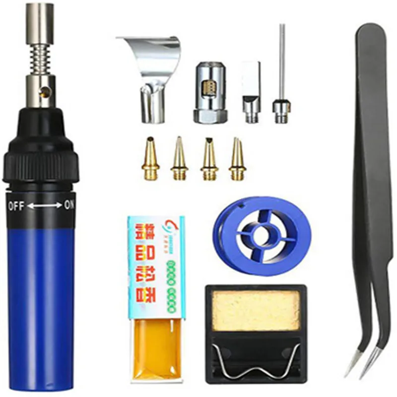 Portable Hold Gas Soldering Iron Electric Portable Triad Gas Welder Electric Tin Soldering Iron Wireless Universal Box-packed