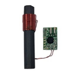 Módulo receptor DCF77, módulo de tiempo de Radio, reloj, antena de 1,1-3,3 V, 77,5 KHz, DCF, antena