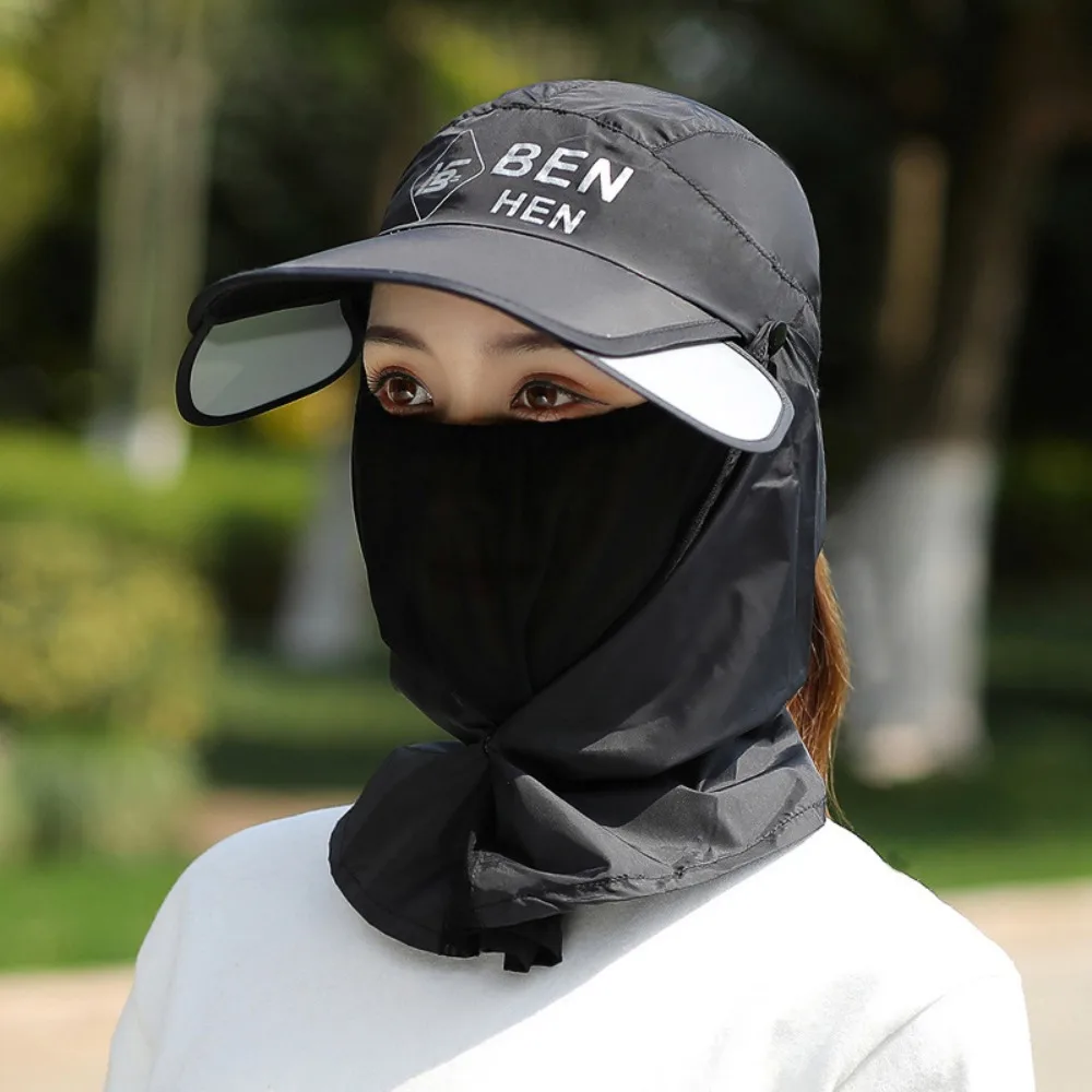 

Quick-dry Hat Sun Protection Hat Sun Hat Shield Wide Brim Bucket Cap With Neck Flap UV Protection Bucket Hat with Neck Cover
