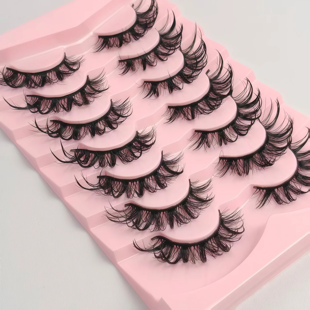 European and American comic-inspired Thai-style thick, large-eyed, demonic one-piece false eyelashes for cosplay Barbie-style ey
