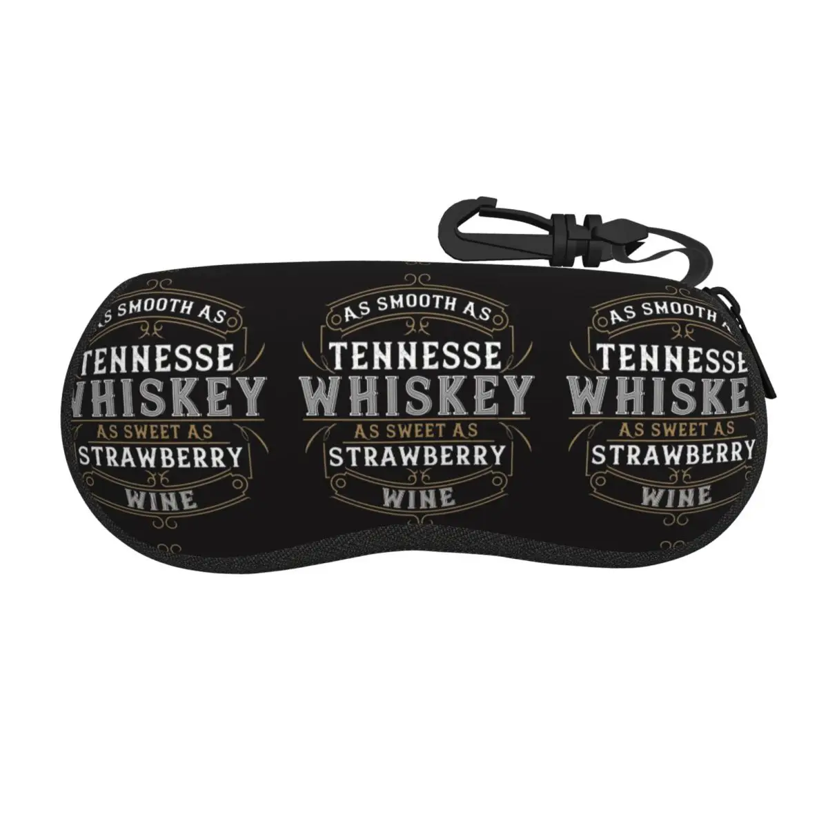 As Smooth As Tennessee Whiskey Shell Glasses Case Protective Sunglasses Box Women Men Soft Eyeglass Bag Pouch