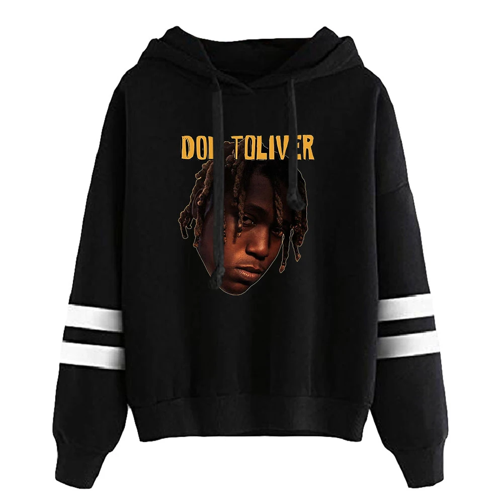 Don Toliver Merch Hoodie Unisex Pocketless เสื้อผู้ชายผู้หญิง Hoodies Harajuku Streetwear POP Rapper อ่อนเยาว์เสื้อผ้า