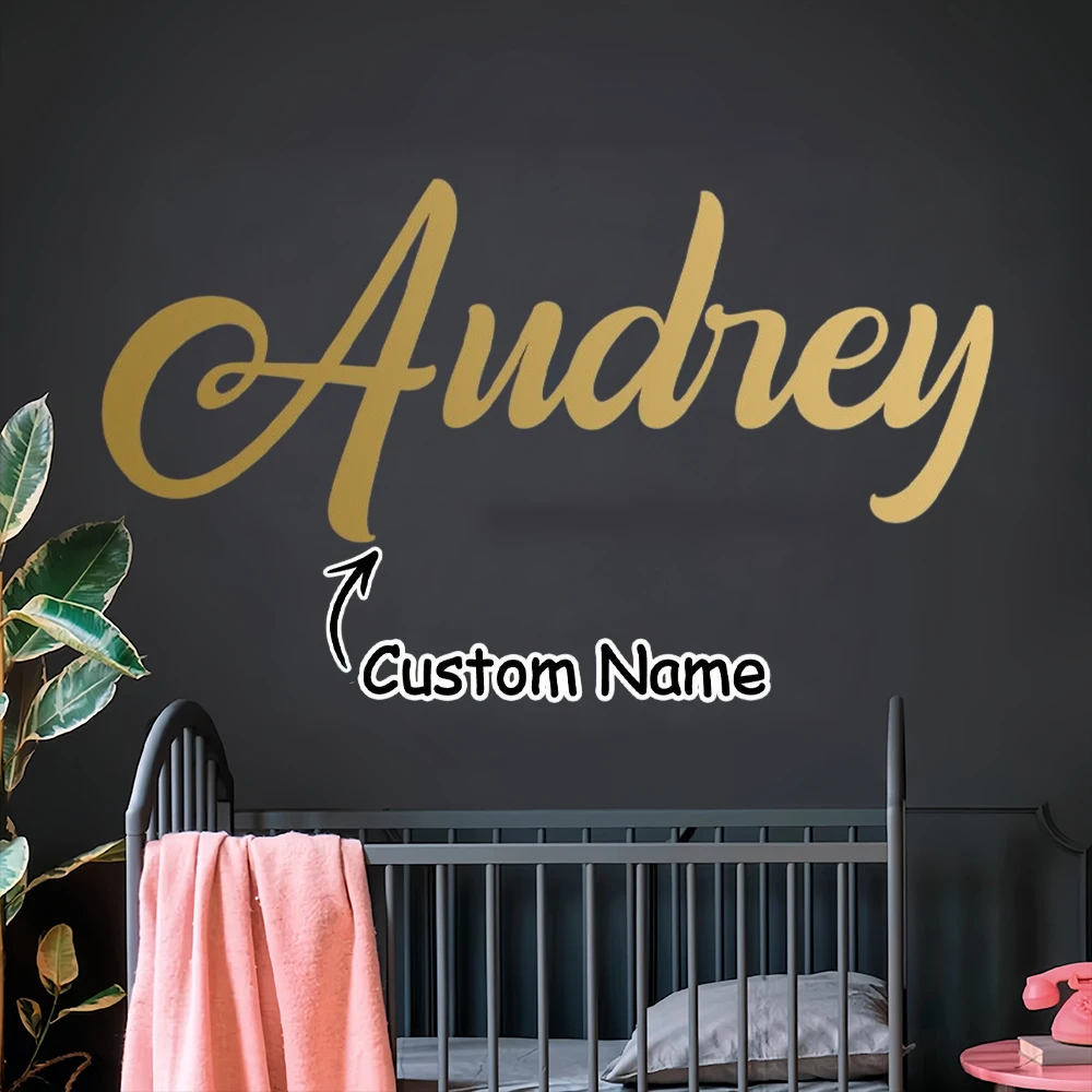 

1PC Personalized Custom Wall Sticker Party Decal Removable Vinyl Home Decoration for Birthday Wedding Nursery Bathroom
