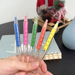 Dental Highlighters Colored Marker Needle Tube Shape Creative Syringe Fluorescent Pens Clinic Gift Souvenir Study Supplies