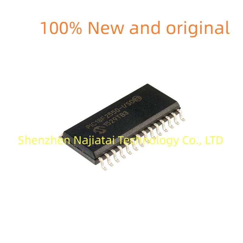 2PCS/LOT 100% New Original PIC18F2550-I/SO PIC18F2550-I PIC18F2550 SOP28 IC Chip