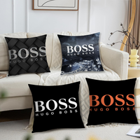 German H-HugoS Clothing B-Bos-s Brands Pillow Case For Sofa Bedside Table Bedroom Backrest Living Office Cushion Printed Square