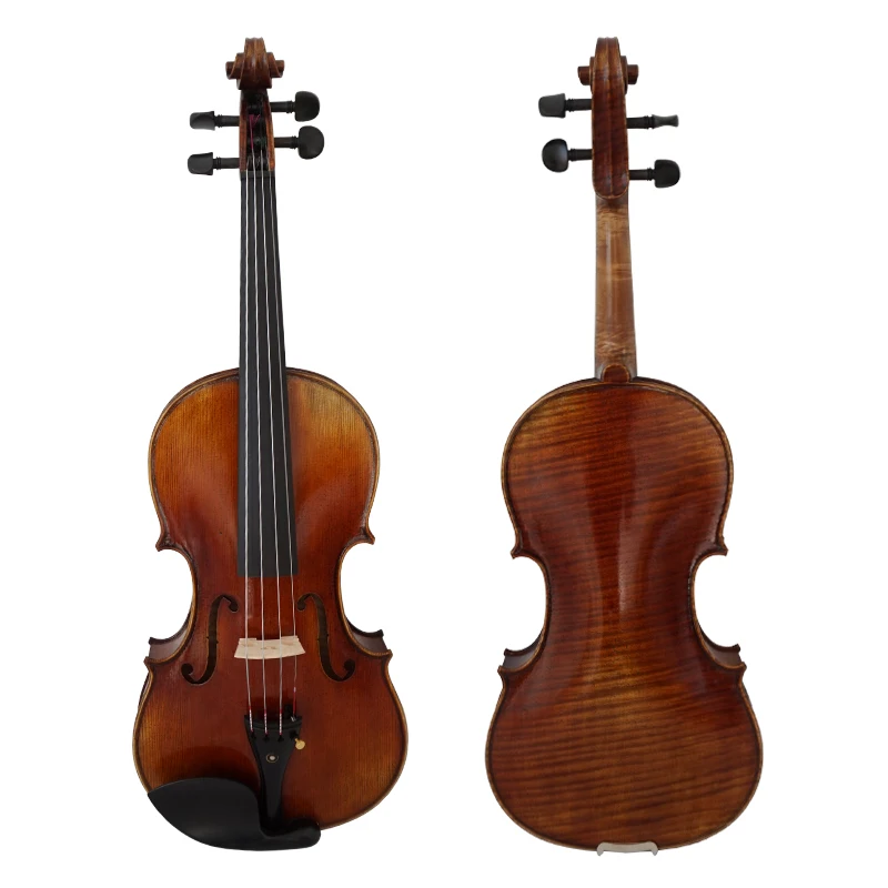 High Quality Flame Maple 4/4 Musical Instruments Violin