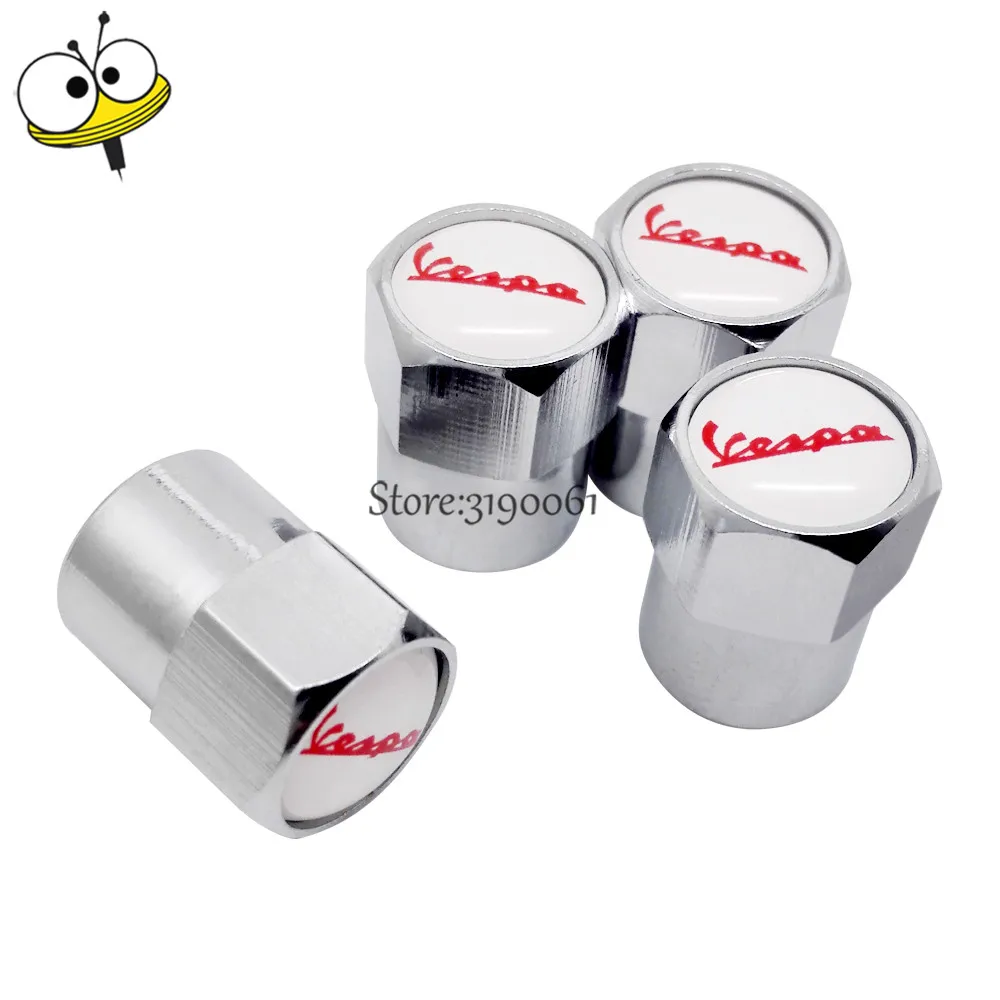 Car Styling Rim Sticker Tire Wheel Center Caps For Vespa Gilera Derbi Moto Guzzi Aprilia Piaggio 180SS PX125 Scooter GTS300 946