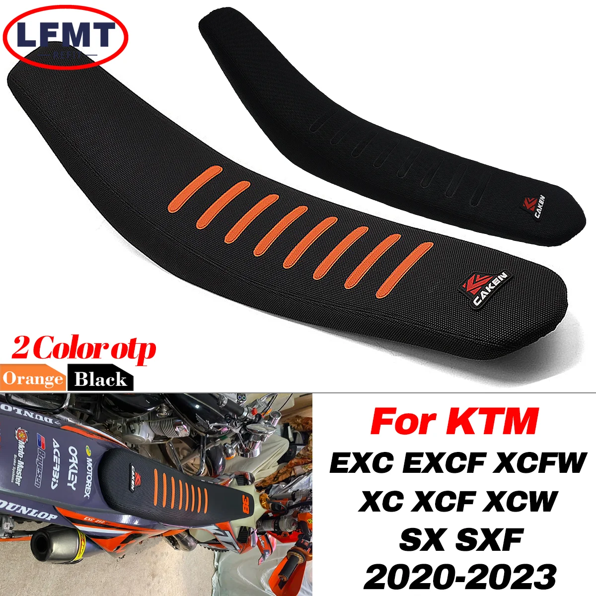 

Lower the height 3CM Seat Waterproof Non-slip Ribbed Seat For KTM EXC EXC-F SX SX-F XC XC-F XCW XCFW 125 150 250 300 350 450 500