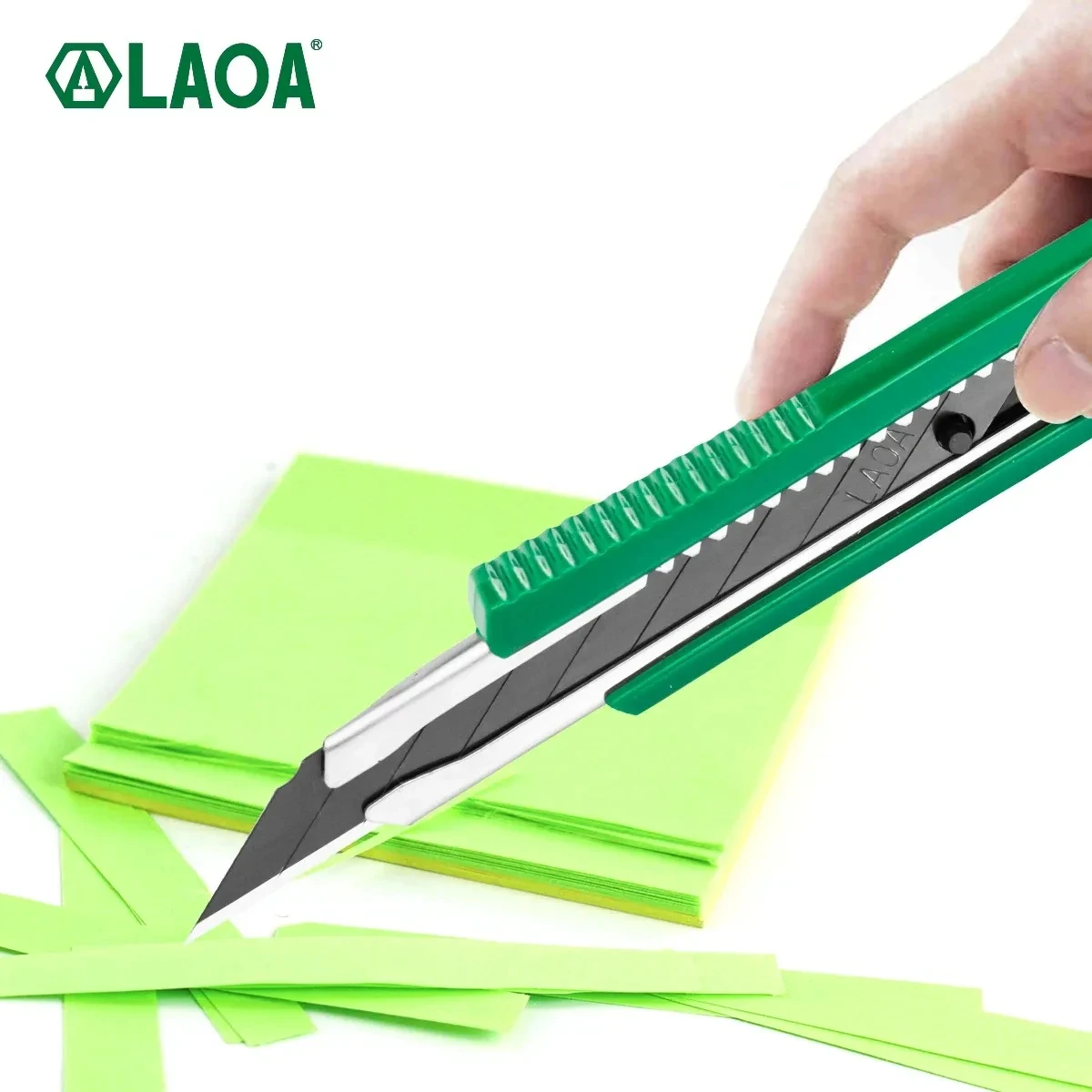 LAOA Mini Utility Pocket Knife Knife Sharp Angle Knife SK5 Blade 30 Degree Film Cutter Wallpaper Cutter Sliding Blade Knife