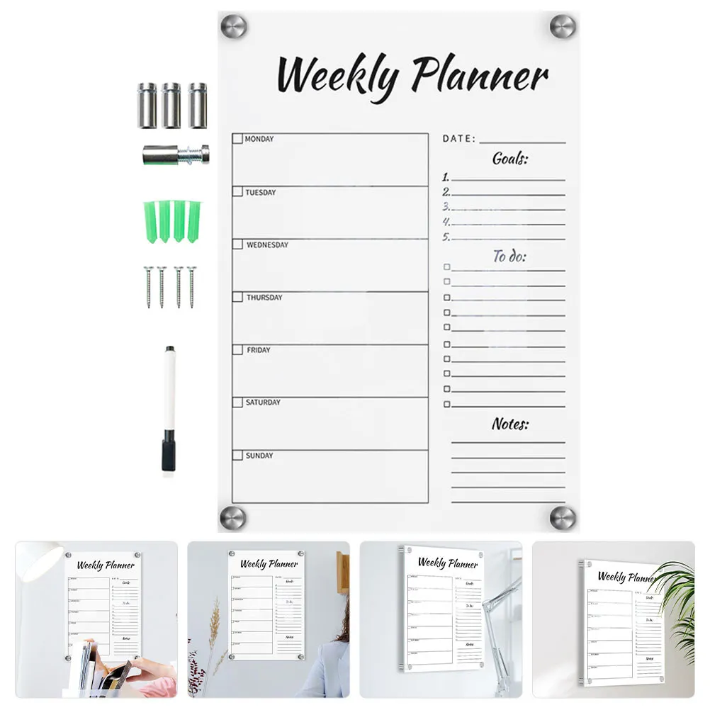 1set-weekly-plan-note-board-creative-multifunctional-handwritten-memo-board-erasable-display-for-school-office