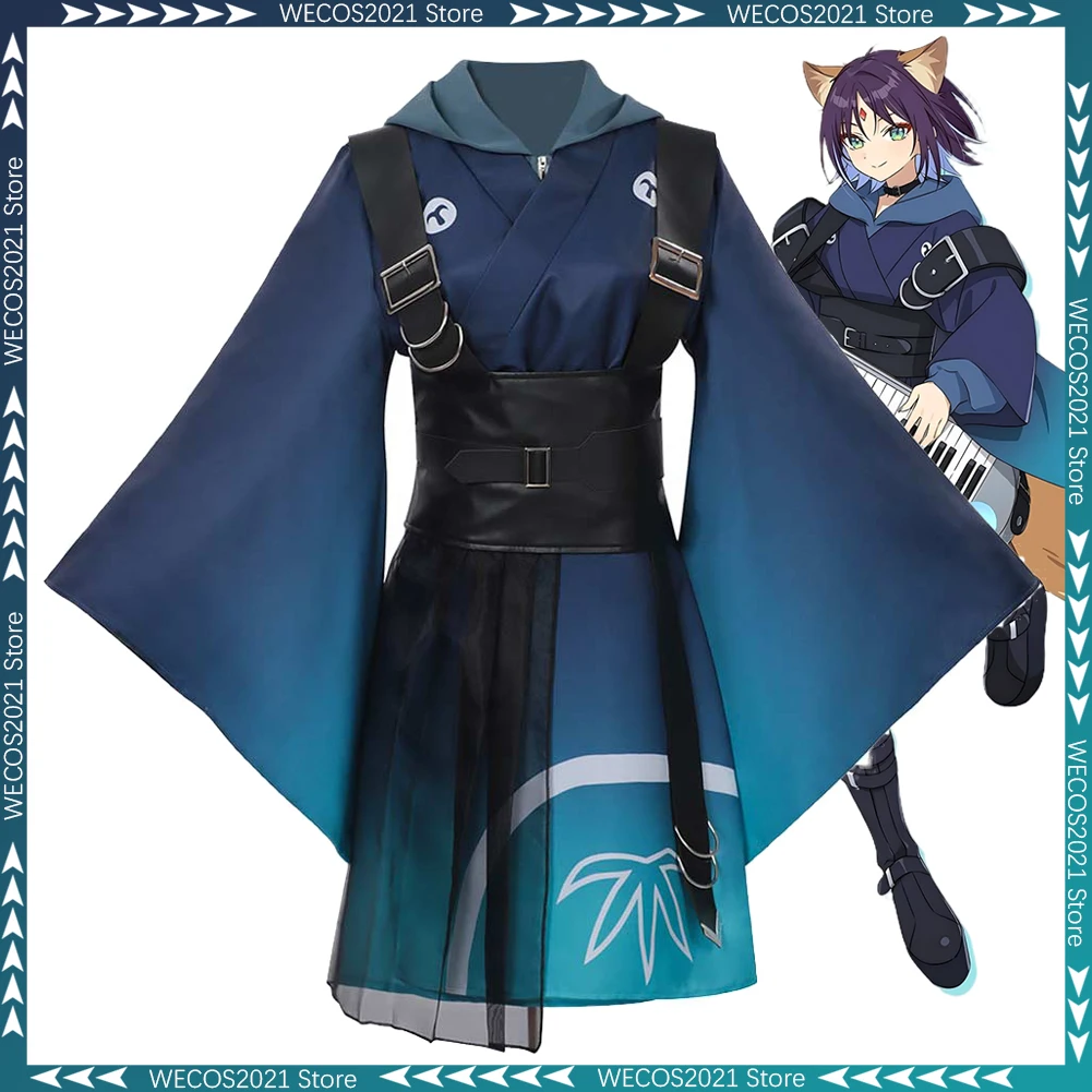 

Disguise Anime Cosmic Princess Kaguya Sakayori Iroha‌ Stage Clothing Women Costume Halloween Female Role Play Dress Up Cloth