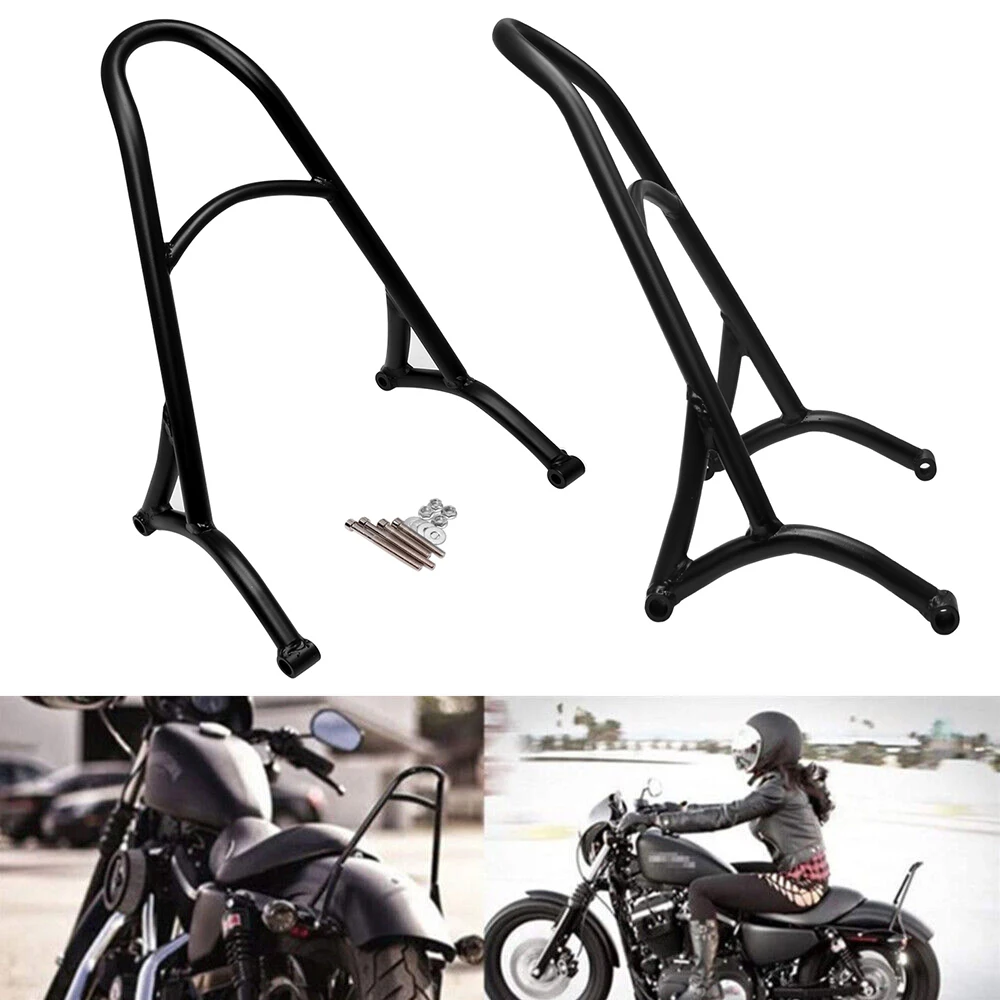 Motorcycle Detachable Rear Passenger Sissy Bar Backrest For Harley Sportster Iron XL 883 1200 Forty Eight Seventy Two 2004-2016