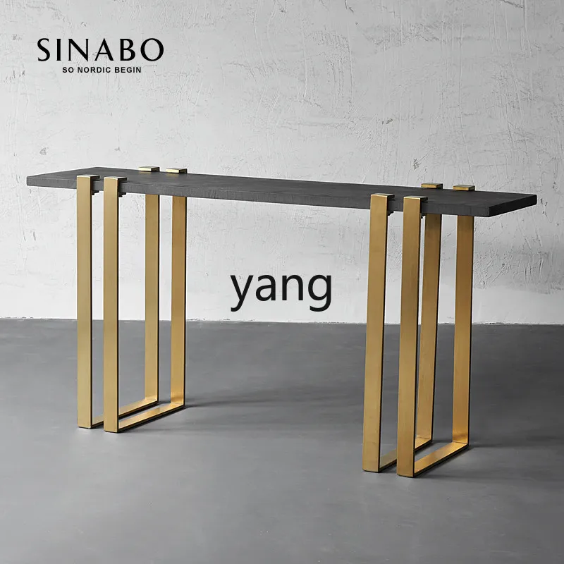 

tgf Light Luxury Post-Modern Entryway Console Table Living Room Original Vintage Side Table