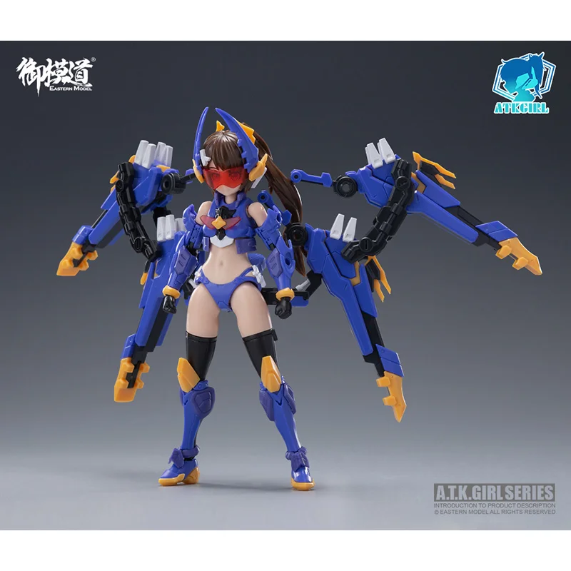 Original Mobile Suit Girl 1/12 TITANS ATK GIRL SERIES Anime Action Figure Assembly Model Toys Collectible Gifts for Children