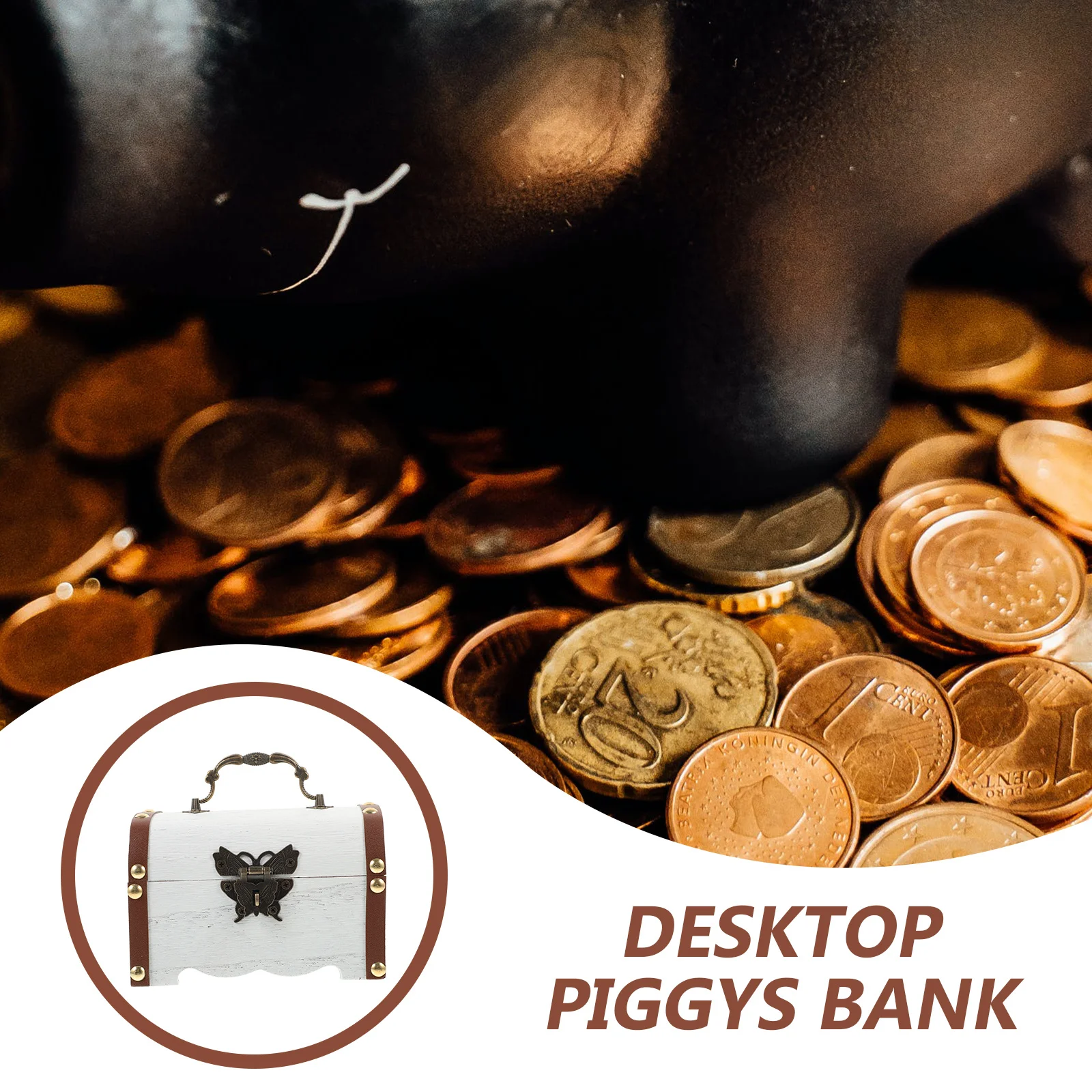 

Wooden Jewelry Box Small Trinket Case Portable Ring Organizer Lidded Storage Container For Women Vintage Keepsake Box