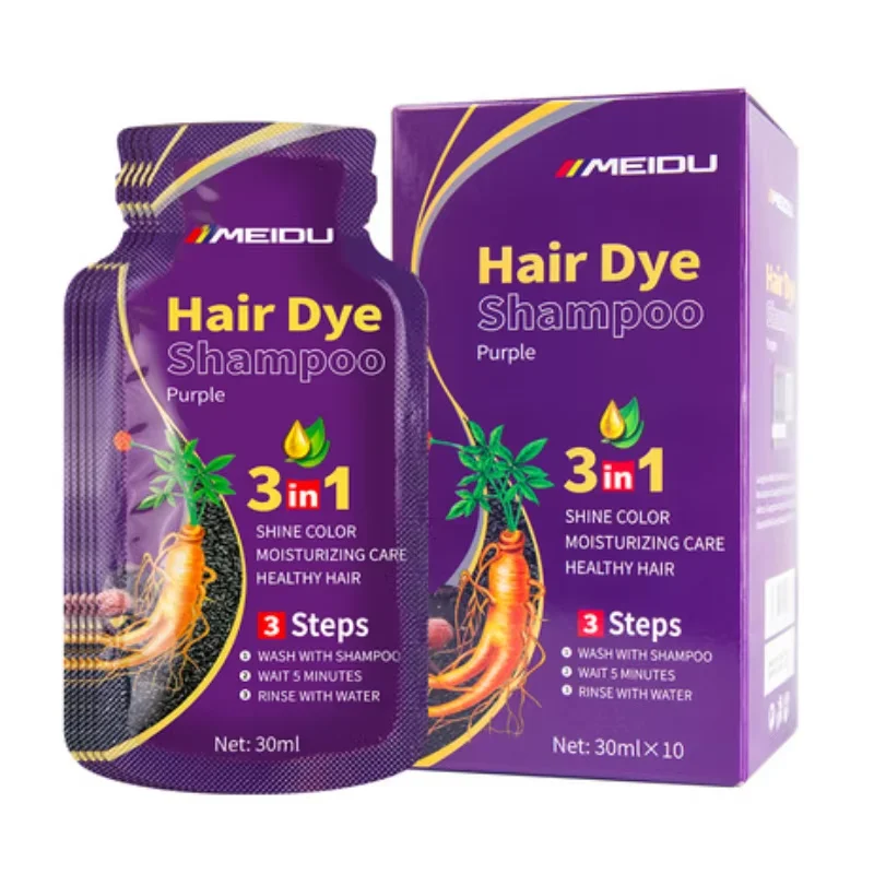 30 ml/500 ml 3-in-1 schnelles Haarfärbe-Shampoo, natürliches schwarzes Kräuter-Haarfärbemittel, spendet Feuchtigkeit, milde Haarfärbe-Conditioner, Haarpflegeprodukte – Detail 14