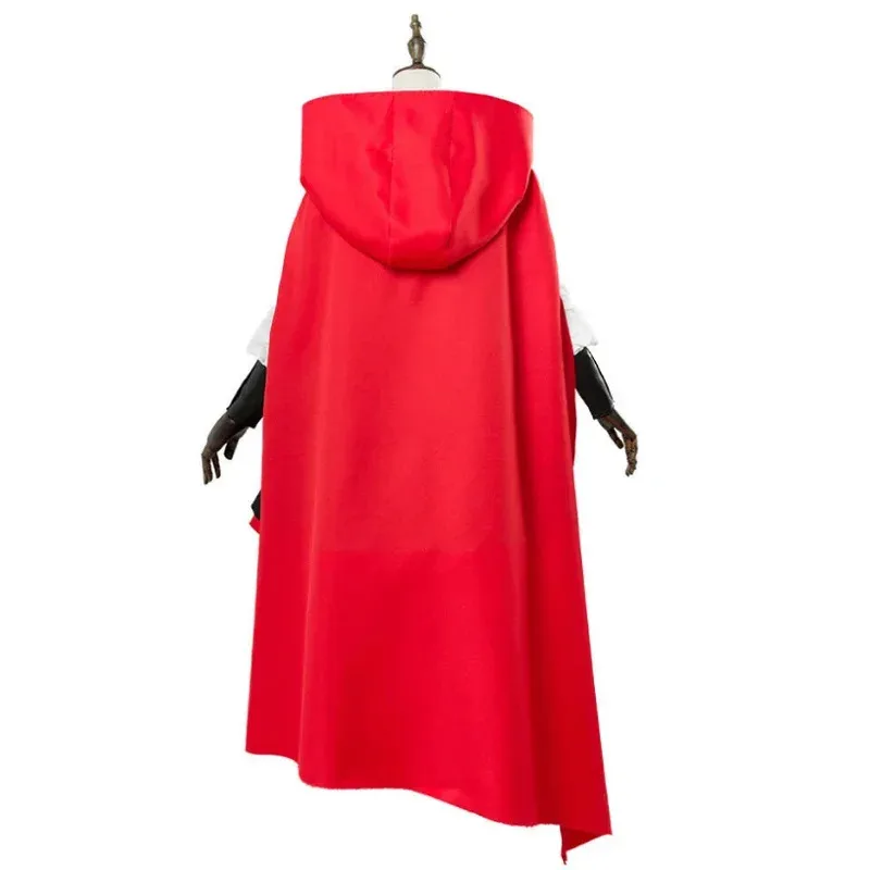 

New Ruby Rose red suit costume rode play dress Halloween uniform 2025