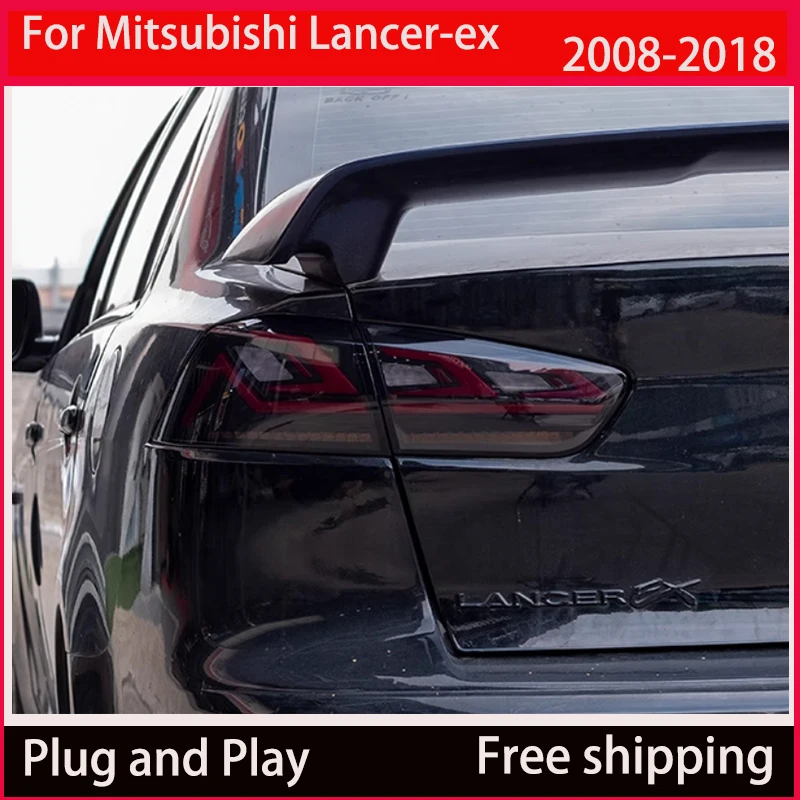 For Mitsubishi Lancer-ex LED taillight components 2008-2018 DRL signal lights sequential turn signal automotive parts