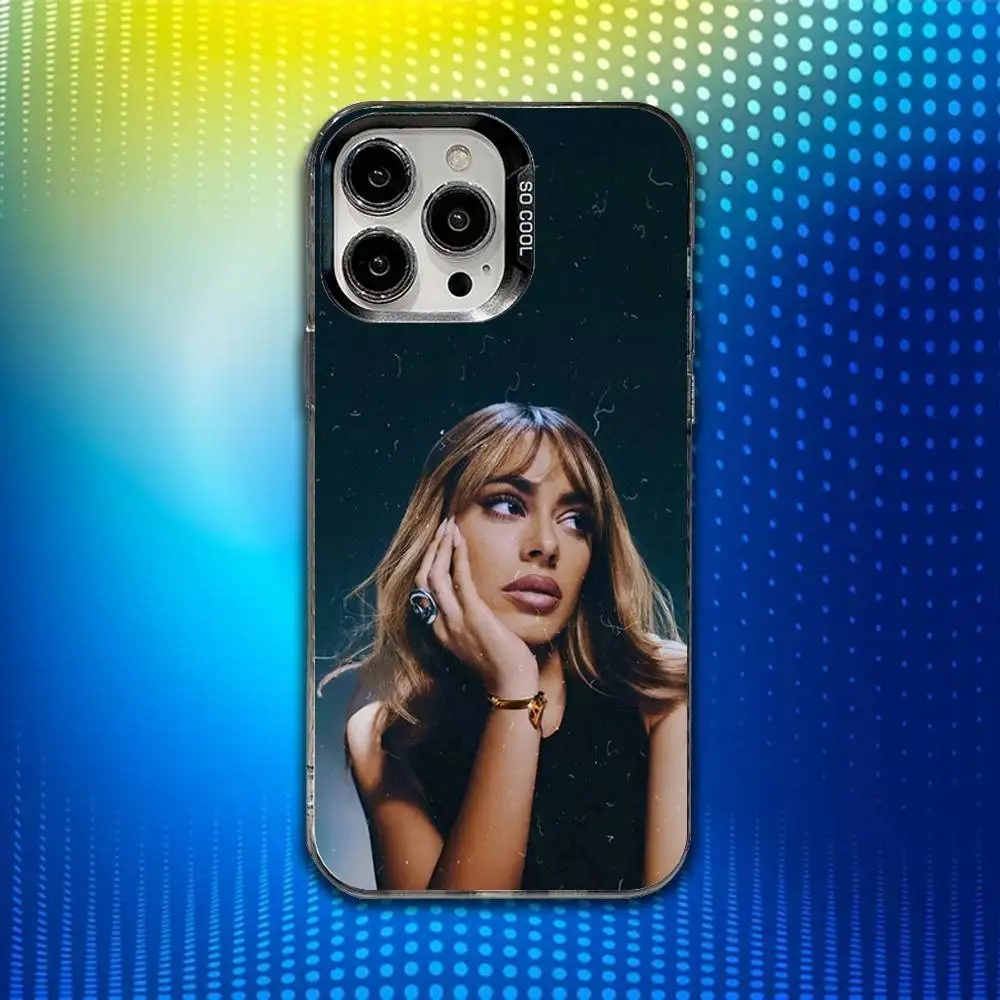 T-Tini S-Stoessel Singer Phone Case For iPhone 16,15,14,13,12,11,Mini,Pro,SE,MAX White Matte Shockproof Cover