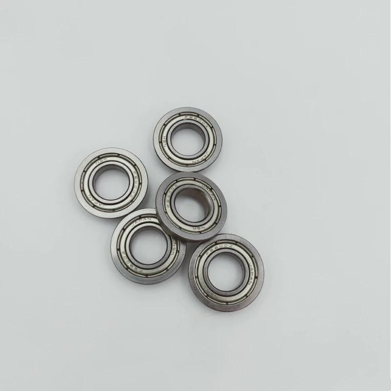 Flange miniature step bearing NSK high-speed F6902Z bearing steel 15×28×7mm